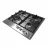 Plita incorporabila cu gaz TORNADO HM-46018 ECO IX, 4 arzatoare, Arzator Wok, Inox