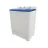 Masina de spalat rufe semiautomata LUXIM LU 75-108S-5 (+POMPA), Ingusta, 7.5 kg, Alb, Albastru