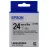 Cartus EPSON 24MM/9M MATTE BLK/MATTSIV,  LK6SBE C53S656009