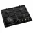 Plita incorporabila cu gaz WOLSER WL- F 6402 GT IC  RUSTIC BLACK, 4 arzatoare,  Arzator Wok,  Sticla calita,  Aprindere electrica,  Negru