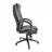 Fotoliu de birou DP BX-3796~BLACK, Piele naturala,  Gazlift,  Negru, 115-123 x 61 x 68