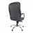 Fotoliu de birou DP BX-3679~Black, Pentru oficiu,  Piele naturala,  Gazlift,  Negru, 120-127 x 63 x 73