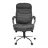 Fotoliu de birou DP BX-3679~Black, Pentru oficiu,  Piele naturala,  Gazlift,  Negru, 120-127 x 63 x 73
