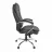 Fotoliu de birou DP BX-3679~Black, Pentru oficiu,  Piele naturala,  Gazlift,  Negru, 120-127 x 63 x 73