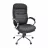 Fotoliu de birou DP BX-3679~Black, Pentru oficiu,  Piele naturala,  Gazlift,  Negru, 120-127 x 63 x 73