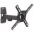Настенное крепление BARKAN 2300 Black Full Motion, 13"-43",  0°-15°,  200x200,  25 кг,  Чёрный