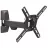 Настенное крепление BARKAN 2300 Black Full Motion, 13"-43",  0°-15°,  200x200,  25 кг,  Чёрный