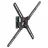Настенное крепление BARKAN Barkan BM320 Black Swivel, 13"-65",  -5°, +15°,  400x400,  40 кг,  Чёрный