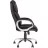 Fotoliu de birou DP MORFEO CHROME ECO 30, Fotoliu de birou,  Piele Eco,  Gazlift,  Negru, 111-122 x 63.5 x 75