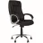 Fotoliu de birou DP ELLY CHROME ECO 30, Fotoliu de birou,  Piele Eco,  Gazlift,   Negru, 112-122 x 63 x 69.5