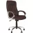 Fotoliu de birou DP ELLY CHROME ECO 31, Fotoliu de birou,  Piele Eco,  Gazlift,  Maro, 112-122 x 63 x 69.5