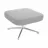 Стул DP TABURET SEATTLE H-5201OT, Табурет,  Хромированнная сталь,  Ткань,  Серый, 39x60x60