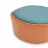 Scaun DP TABURET VERBA, Taburet,  Lemn,  Piele eco,  Cafeniu,  albastru, 60 x 40 x 36