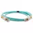 Patchcord APC MULTIMODE OM4,  LC-LC DUPLEX,  3M, Fiber optic