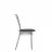 Scaun DP ARGENTO CHROME V-4, Scaun,  Metal,  Piele artificiala,  Negru, 86.5 x 41 x 34