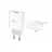 Incarcator Hoco C81A ASOMBROSO SINGLE PORT CHARGER SET(MICRO)(EU) WHITE