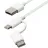 Cablu HELMET Xiaomi Mi 2in1 USB Cable Micro USB to Type-C 100cm