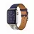 Bratara pentru ceas VPG RHEA SERIES REAL LEATHER IWATCH STRAP BLUE  40MM