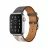 Bratara pentru ceas VPG RHEA SERIES REAL LEATHER IWATCH STRAP GREY  40MM