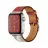 Bratara pentru ceas VPG RHEA SERIES REAL LEATHER IWATCH STRAP RED  40MM