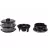 Oala de fiert cu aburi Tefal VC140131, 6 l,  900 W,  2 zone gatire,  Orez,  Legume,  Peste,  Carne,  Negru