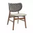 Стул DP Scaun Sense~FG898-10 Charcoal, Для кухни,  для гостиной,  Дерево,  Ткань,  Древесный уголь