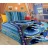 Lenjerie de pat Cottony SPORT, 1 persoana,  Bumbac,  Albastru