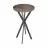 Masa cafea DP KLEO BAR  H1100 DIAMETRU, Masa de bar,  Negru,  Lemn intunecat,, 110 x 60 cm