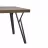 Masa cafea Fantastic TOKYO, De cafea,  Lemn Intunecat ,, 100 x 50 x 47