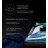 Fier de calcat POLARIS PIR3033, Ceramica,  3000 W,  260 g, min,  450 ml,  Alb, Аlbastru