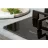 Plita incorporabila cu gaz Whirlpool GOS 6415/NB Black, 4 arzatoare,  Sticla calita,  Arzator Express,  Aprindere electrica,  Negru