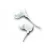 Casti cu fir KSIX CONTACT  GO&PLAY SMALL 2 EARPHONES WITH MIC - WHITE