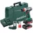 Masina de insurubat cu acumulator METABO BS 18 Quick Set 2x2.0 Ah 602217870