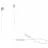 Casti fara fir JBL T215BT WHITE, Bluetooth