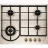 Plita incorporabila cu gaz ELECTROLUX EGH6343RON, 4 arzatoare,  Arzator Wok,  Email,  Aprindere electrica,  Ivory