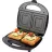 Aparat pentru sandwich-uri Titanium PIZZAIOLA TKT005K, 700 W,  Acoperire antiaderenta a placilor,  Indicator functionare,  Negru