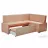 Coltar de bucatarie Ambianta STUDIO EXTENSIBIL CREMONA NEW, PAL melaminat,  Piele eco,  Cremona