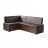 Coltar de bucatarie Ambianta STUDIO EXTENSIBIL SONOMA NEW, PAL melaminat,  Piele eco,  Sonoma