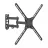 Suport perete BARKAN E3433, 13"-65",  -5°,  +15°,  400x400,  36.2 kg,  Negru