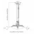 Suport p-u proiector REFLECTA TAPA UNIVERSAL WHITE