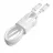 Cablu Hoco X51 High-power 100W charging data cable Type-C to Type-C, L=1M White