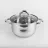 Cratita cu capac Maestro MR-3513-24, 6.5 l,  24 cm,  Inox,  Inox