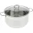 Cratita cu capac Maestro MR-3508-28, 8.6 l,  28 cm,  Inox,  Inox
