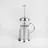 French-press Maestro MR-1664-800, 0.8 l,  Inox,  Sticla,  Inox