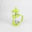 French-press Maestro MR-1665-800, 0.8 l,  Plastic,  Sticla termorezistenta,  Verde,  Portocaliu,  Rosu