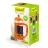 French-press Maestro MR-1665-800, 0.8 l,  Plastic,  Sticla termorezistenta,  Verde,  Portocaliu,  Rosu