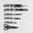 Set cutite Maestro MR-1407, 7 piese in set,  Inox,  Plastic