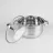 Set vesela Maestro MR-2021, 9 piese in set,  Inox,  16,  18,  20,  24 cm