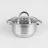 Set vesela Maestro MR-2021, 9 piese in set,  Inox,  16,  18,  20,  24 cm