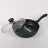 Tigaie cu capac Maestro MR-1205-24, 24 cm,  Aluminiu,  Titan antiaderent,  Negru